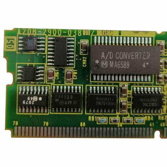 FANUC A20B-2900-0380 circuit board with A/D converter, PLC module for industrial automation.