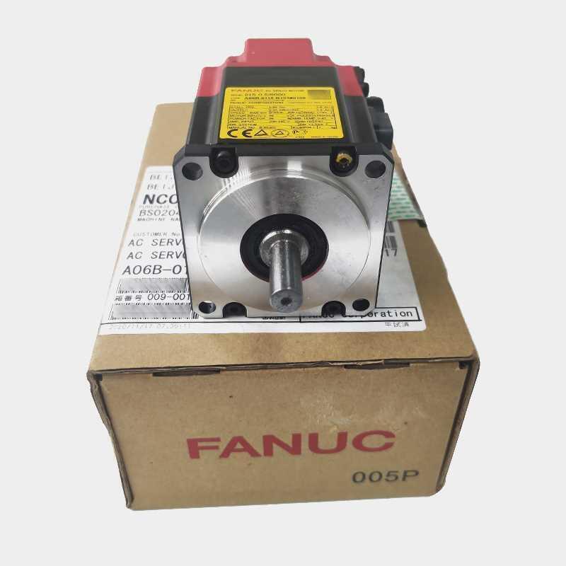 FANUC A06B-2115-B103 Servo Motor. New industrial automation component with packaging.