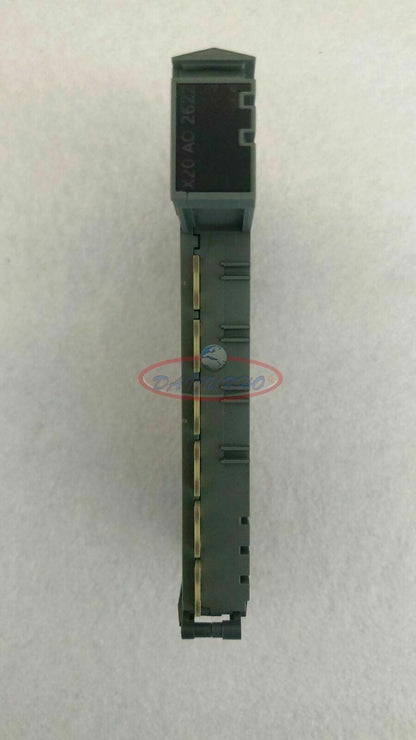 B&R X20 AO 2622 Analog Output Module, industrial automation part, gray plastic housing, expedited shipping