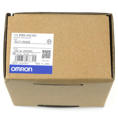 Omron E5EK-AA2-500 Digital Controller in Box, Multi-Range Temperature Controller, 100-240VAC.