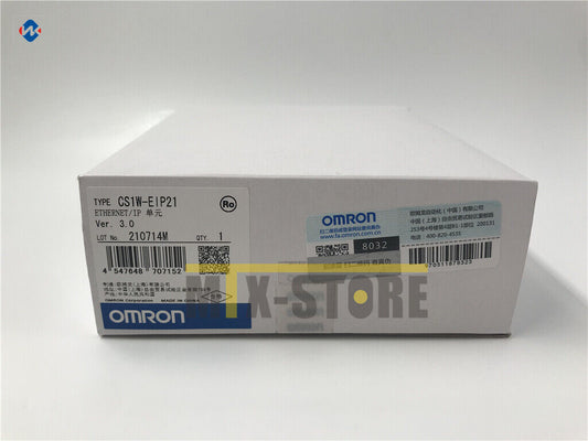 Omron CS1W-EIP21 Ethernet/IP Analog Module, New In Box