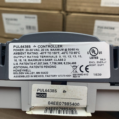 Honeywell PUL6438S Programmable Unitary Controller OVERNIGHT SHIPPING AVAILABLE