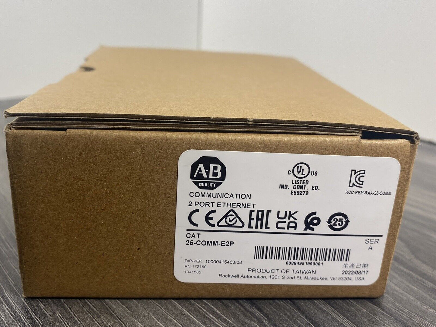 25-COMM-E2P NEW Allen Bradley 25-COMM-E2P /A PowerFlex Ethernet/IP Comm Adapter