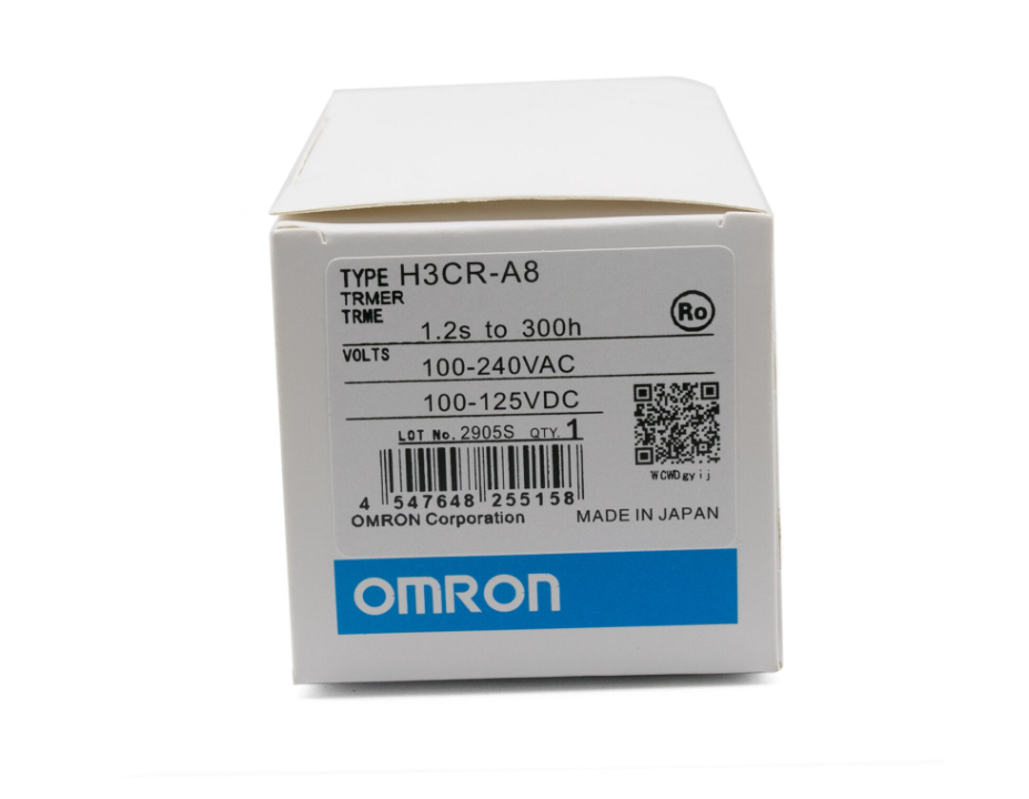 NEW IN BOX OMRON Timer H3CR-A8 H3CRA8 100-240VAC / 100-125VDC