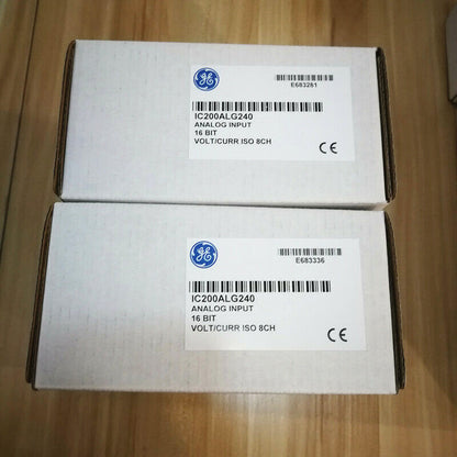 FANUC IC200ALG240 PLC Module, 16-Bit Analog Input, VOLT/CURR, ISO 8CH, Fast Shipping