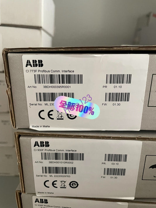 ABB CI773F Profibus Comm. Interface, 3BDH000395R0001 controller, new condition.