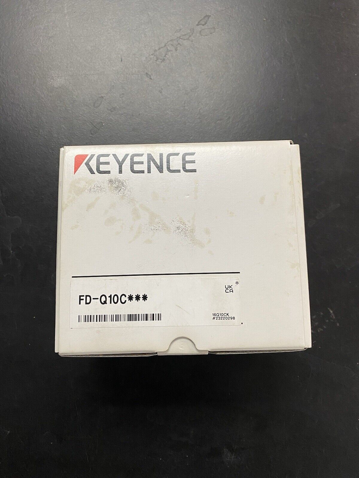 KEYENCE FD-Q10C sensor box, industrial automation part, new in box.