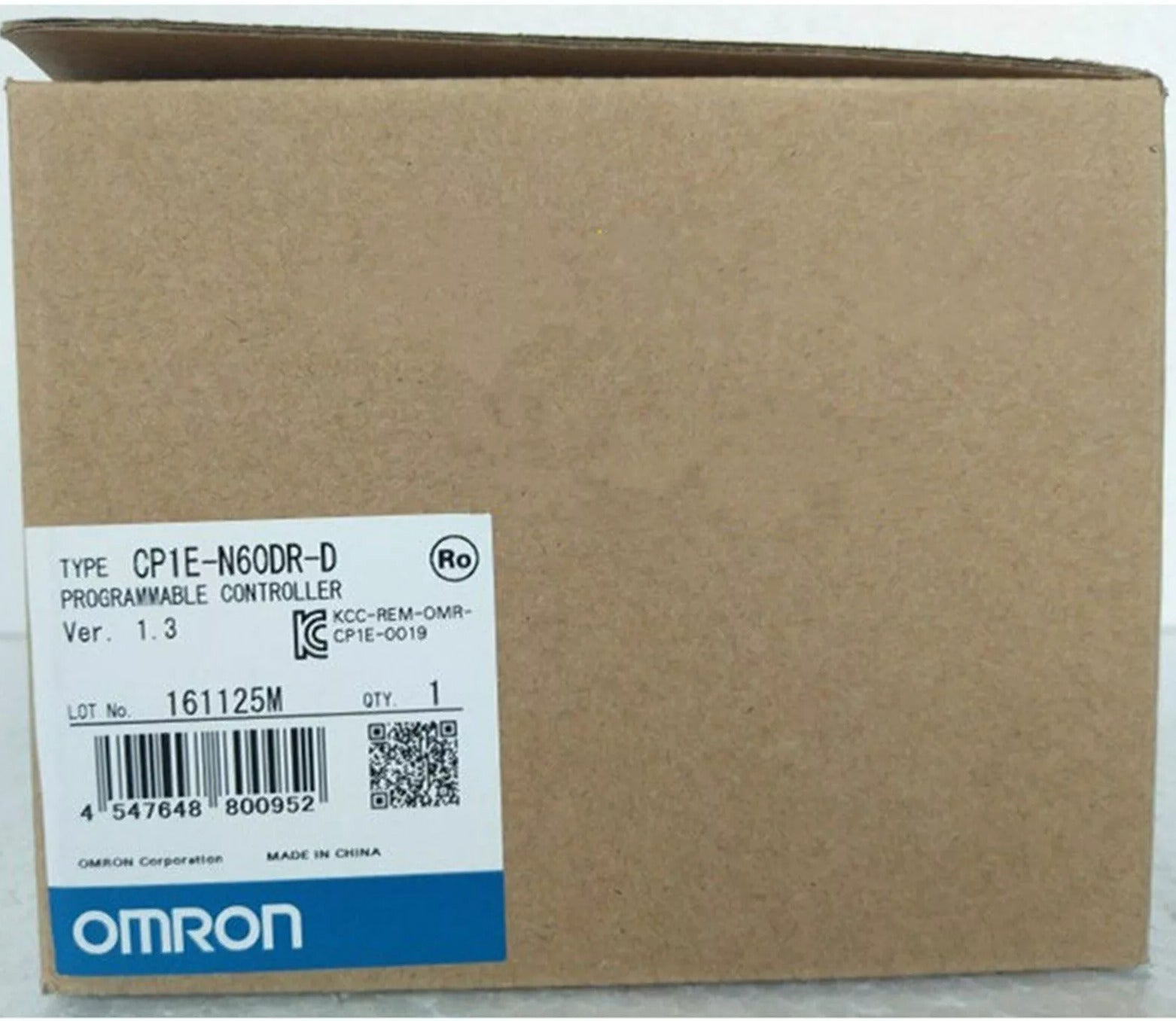 Omron CP1E-N60DR-D Programmable Controller, new original product, fast shipment