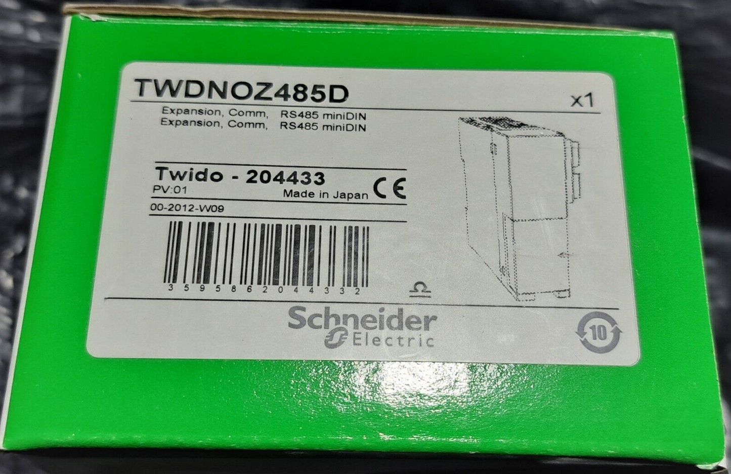 PLC SCHNEIDER TWIDO TWDNOZ485D