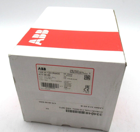 ABB A75-40-00 Contactor Box - 110V 50Hz Electrical Component