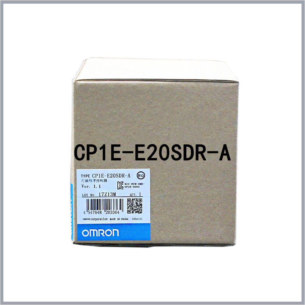 Omron CP1E-E20SDR-A Programmable Controller box, new industrial automation part
