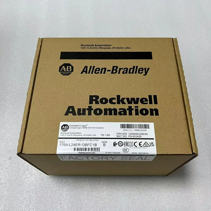 New Allen-Bradley 1769-L24ER-QBFC1B AB CompactLogix 750KB DI/O AI/O Controller