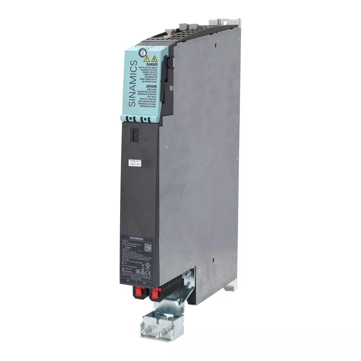 Siemens SINAMICS G120 6SL3120-2TE15-0AD0 frequency inverter, 7.5 kW, industrial motor control, IP20.