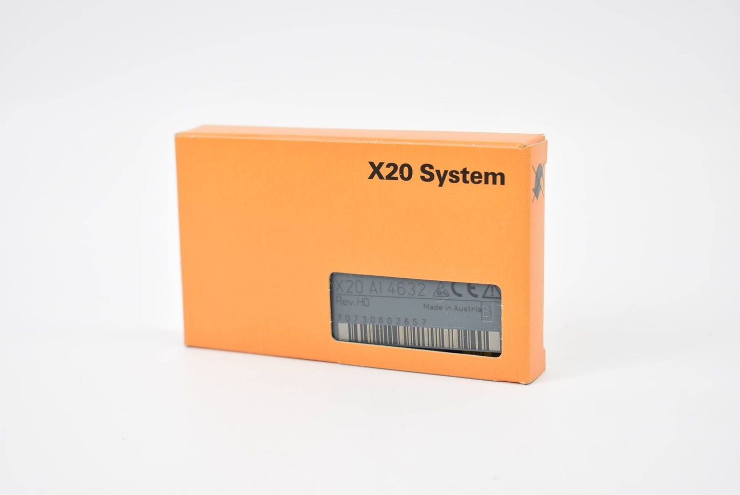 B&R X20AI4632 Automation Analog Input Module in original orange box, X20 System, Made in Austria