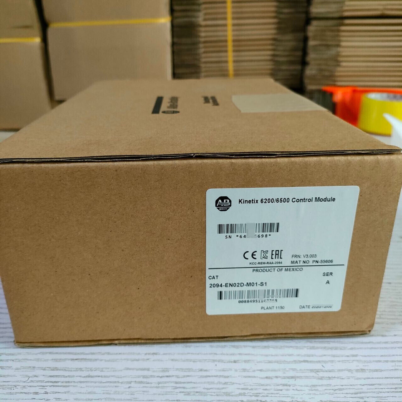 2094-EN02D-M01-S1 AB Kinetix 6200/6500 Control Module 2094EN02DM01S1 NEW IN BOX