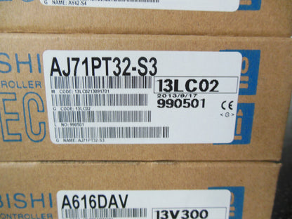 Mitsubishi AJ71PT32-S3 PLC Module, New in Box, Fast Shipping