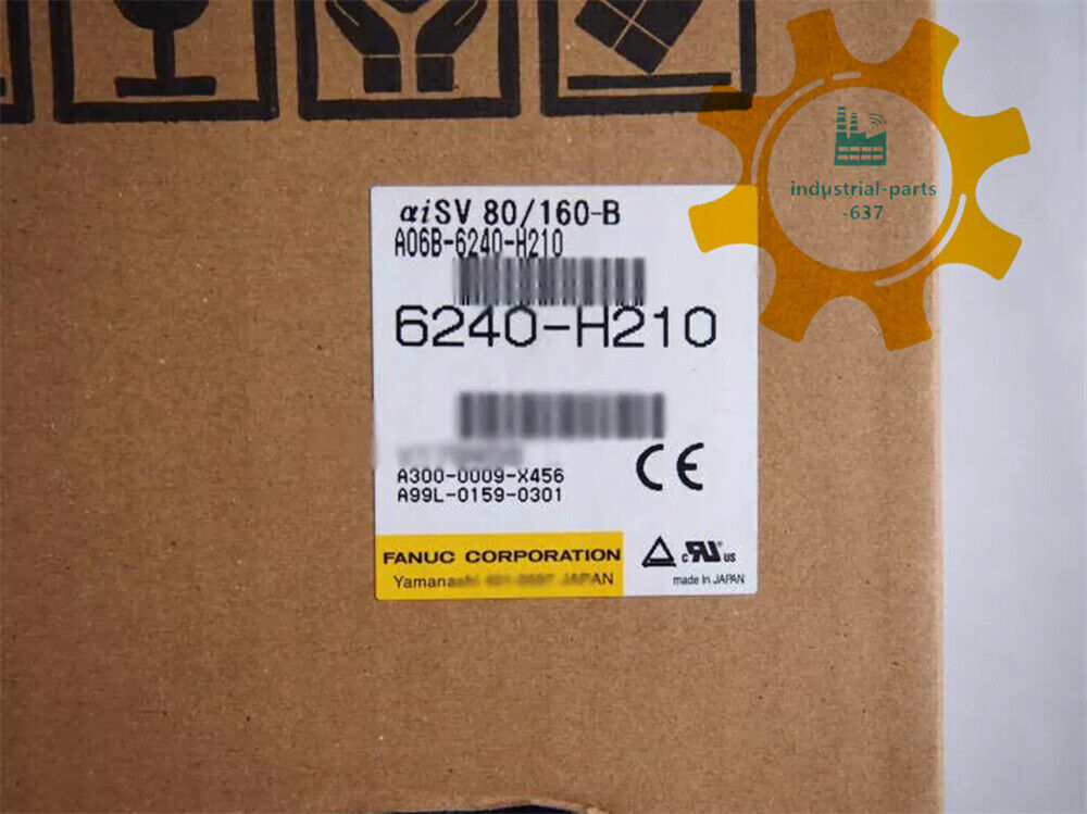 FANUC A06B-6240-H210 Servo Drive Label, Industrial Automation Part, Fast Ship