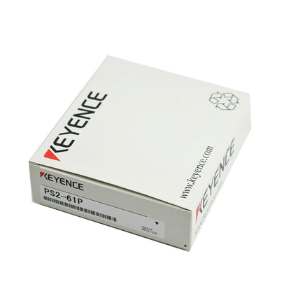 KEYENCE PS2-61P sensor box. Industrial automation part packaging, white box, fast shipping.