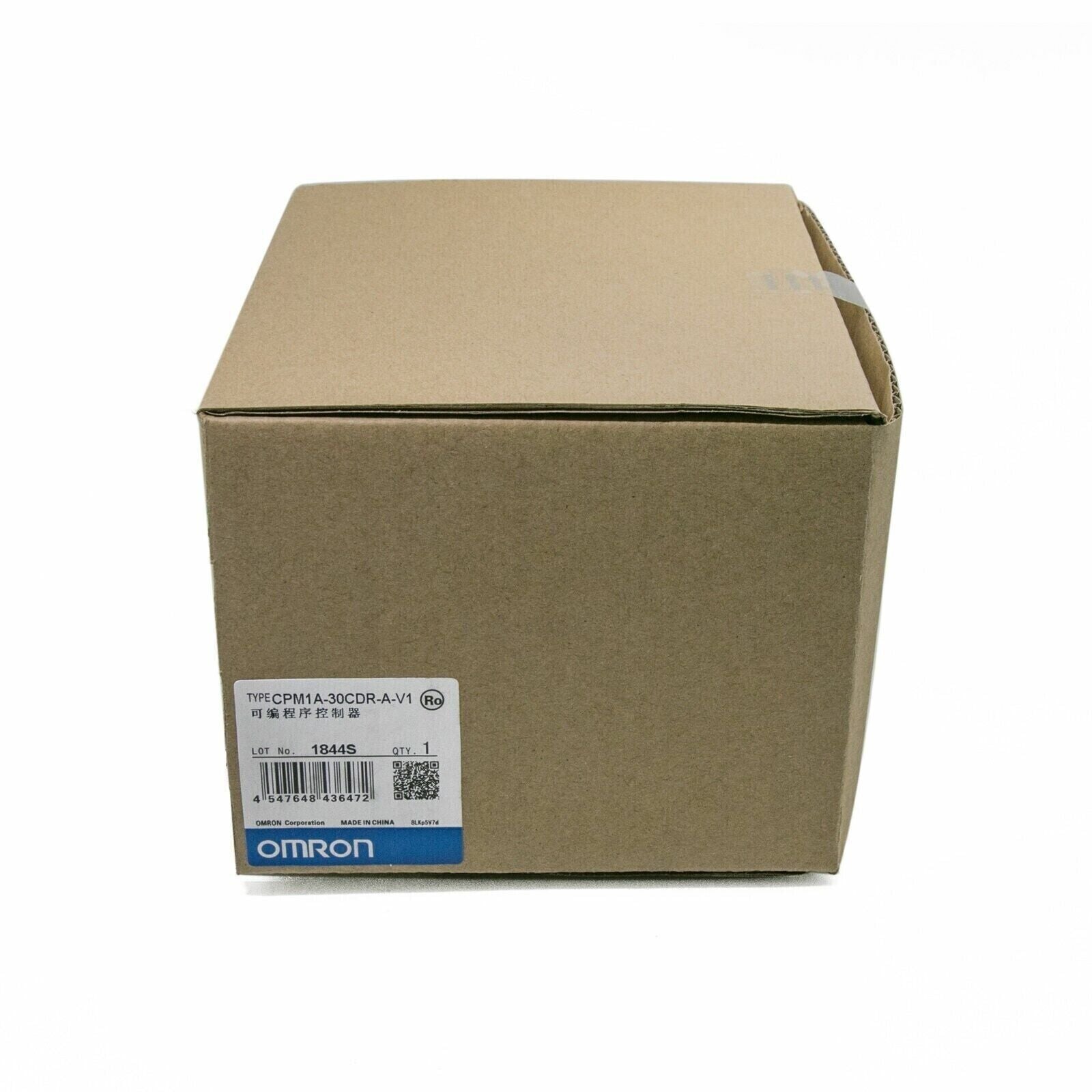 Omron PLC CPM1A-30CDR-A-V1 in box. New in box PLC product with 1 year warranty.