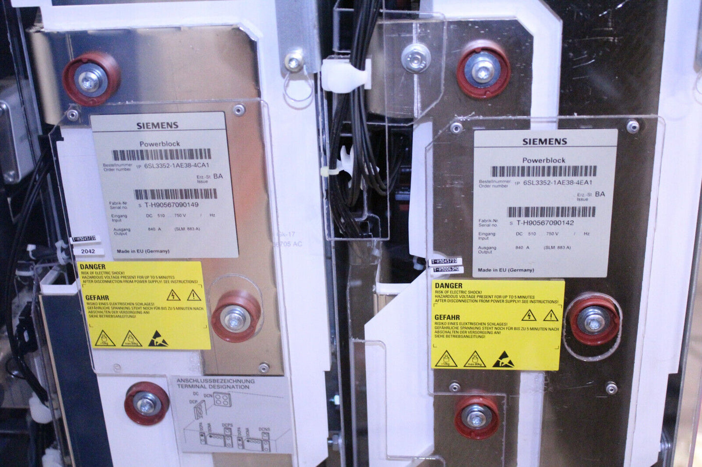 PLC | Siemens | 6SL3330-6TE41-1AA3 S120 RECTIFIER MODULE 6SL3 330-6TE41-1AA3