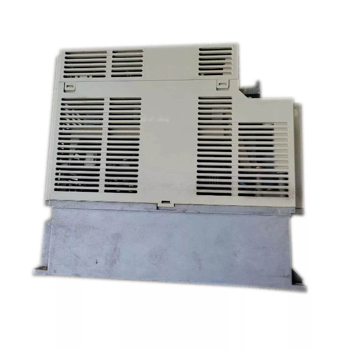 YASKAWA SGDB-15ADG Servo Drive, industrial automation equipment with ventilation design, gray and beige color scheme.