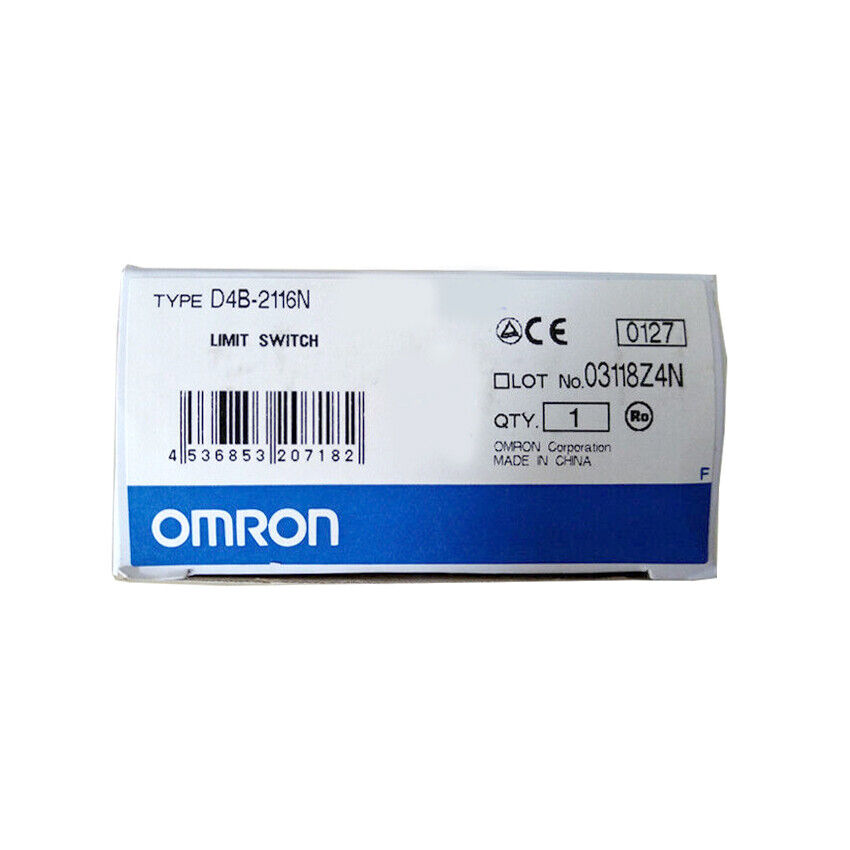 Omron D4B-2116N Limit Switch new in box, industrial automation part