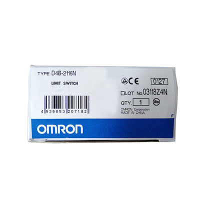 Omron D4B-2116N Limit Switch new in box, industrial automation part