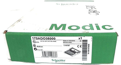 Schneider Electric 170ADO35000 I/O Module, Industrial Automation Base, 24VDC 32PT Output, Modicon
