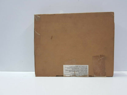 FANUC PLC product box, brown cardboard with warning label, new or refurbished PLC parts