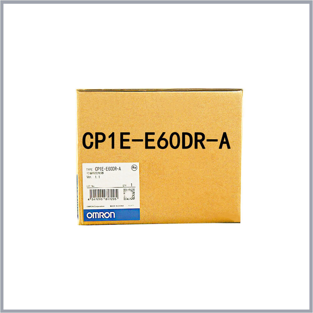 PLC | Omron | 1 piece New In Box CP1E-E60DR-A PLC Module Controller Unit Fast Shipping