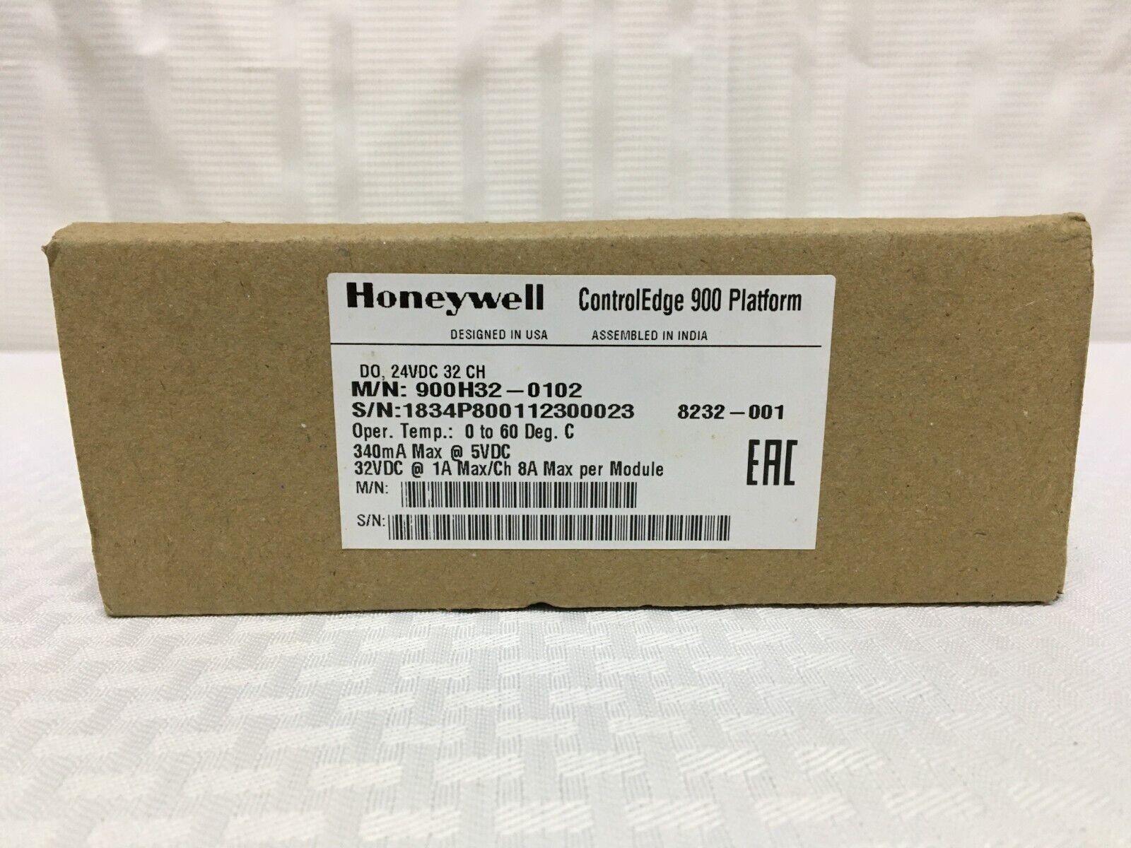Honeywell ControlEdge 900 Platform Module Box, New in Box