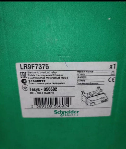 Schneider Electric LR9F7375 Electronic Overload Relay - Industrial Automation Part
