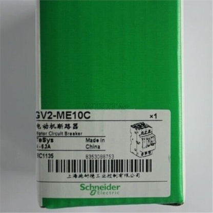 Schneider Electric GV2-ME10C motor circuit breaker, industrial electrical component.