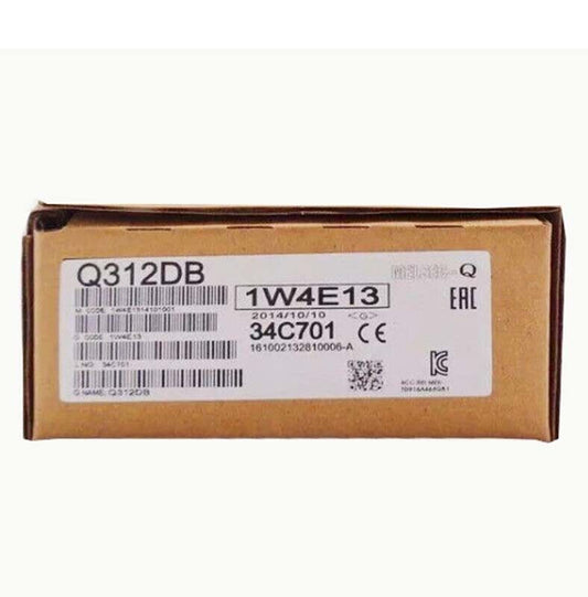 Mitsubishi Q312DB PLC Processor Module Box, 1W4E13, 34C701