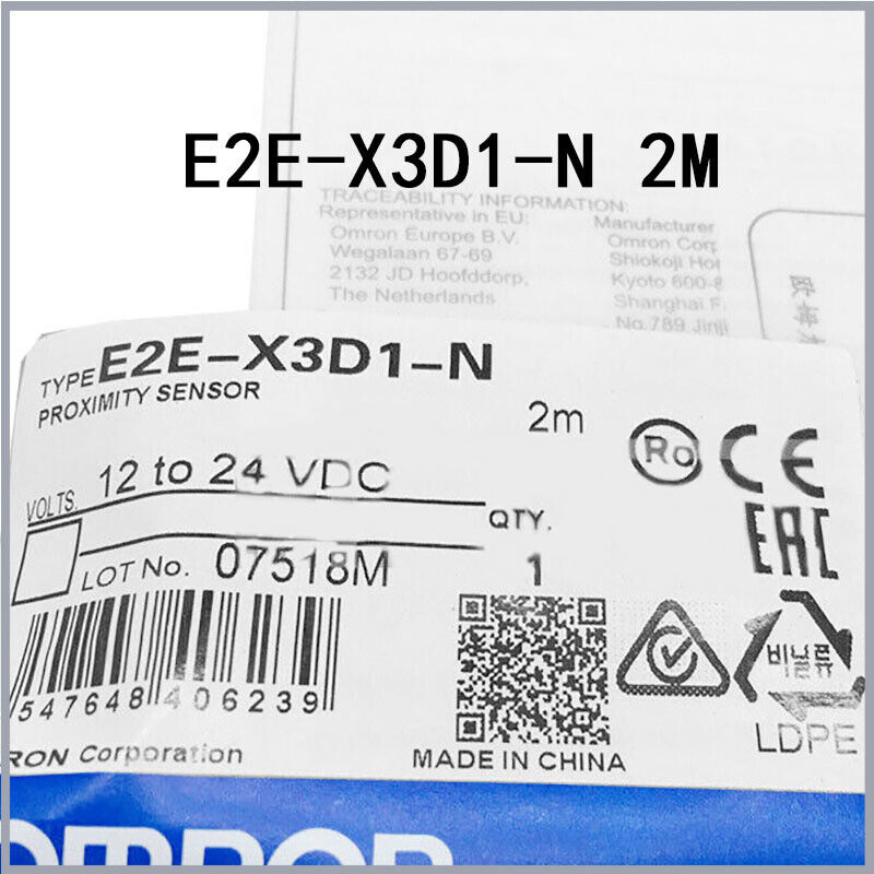 Sensor | Omron | One Brand New E2E-X3D1-N E2EX3D1N Photoelectric Switch Sensor In Box