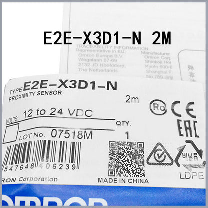 Sensor | Omron | One Brand New E2E-X3D1-N E2EX3D1N Photoelectric Switch Sensor In Box