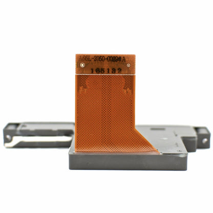 FANUC A66L-2050-0029#A card slot holder, industrial automation part. Orange flex cable and text: A66L-2050-0029#A, 165132.
