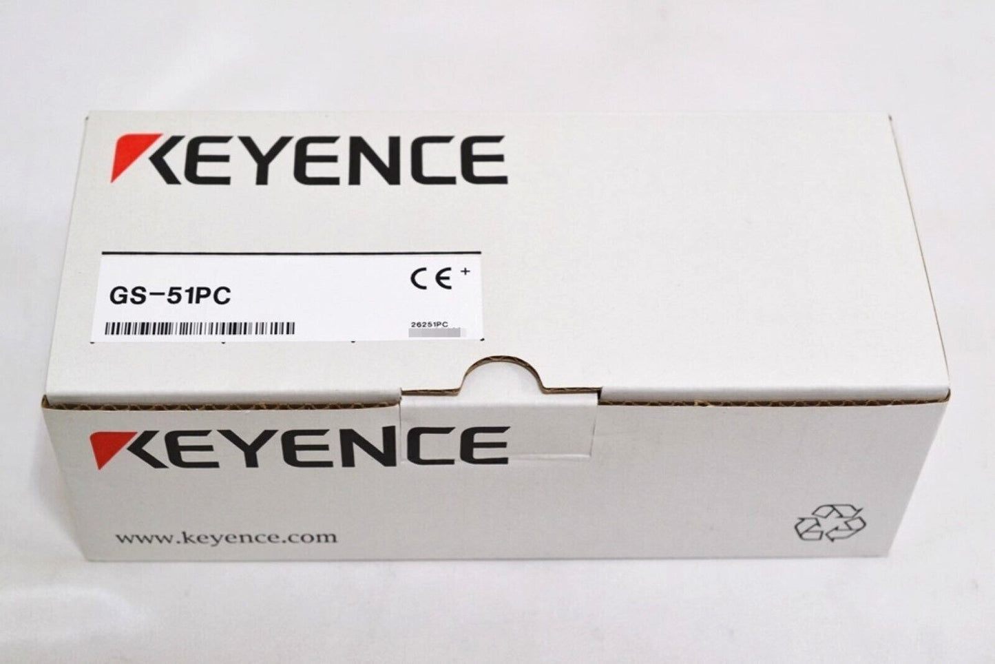 KEYENCE GS-51PC safety door sensor box, industrial automation component, new stock.