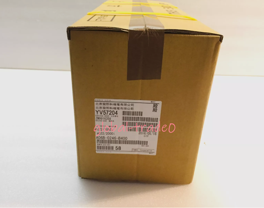 FANUC A06B-0246-B400 Servo Motor in original packaging, industrial automation part, YV57204
