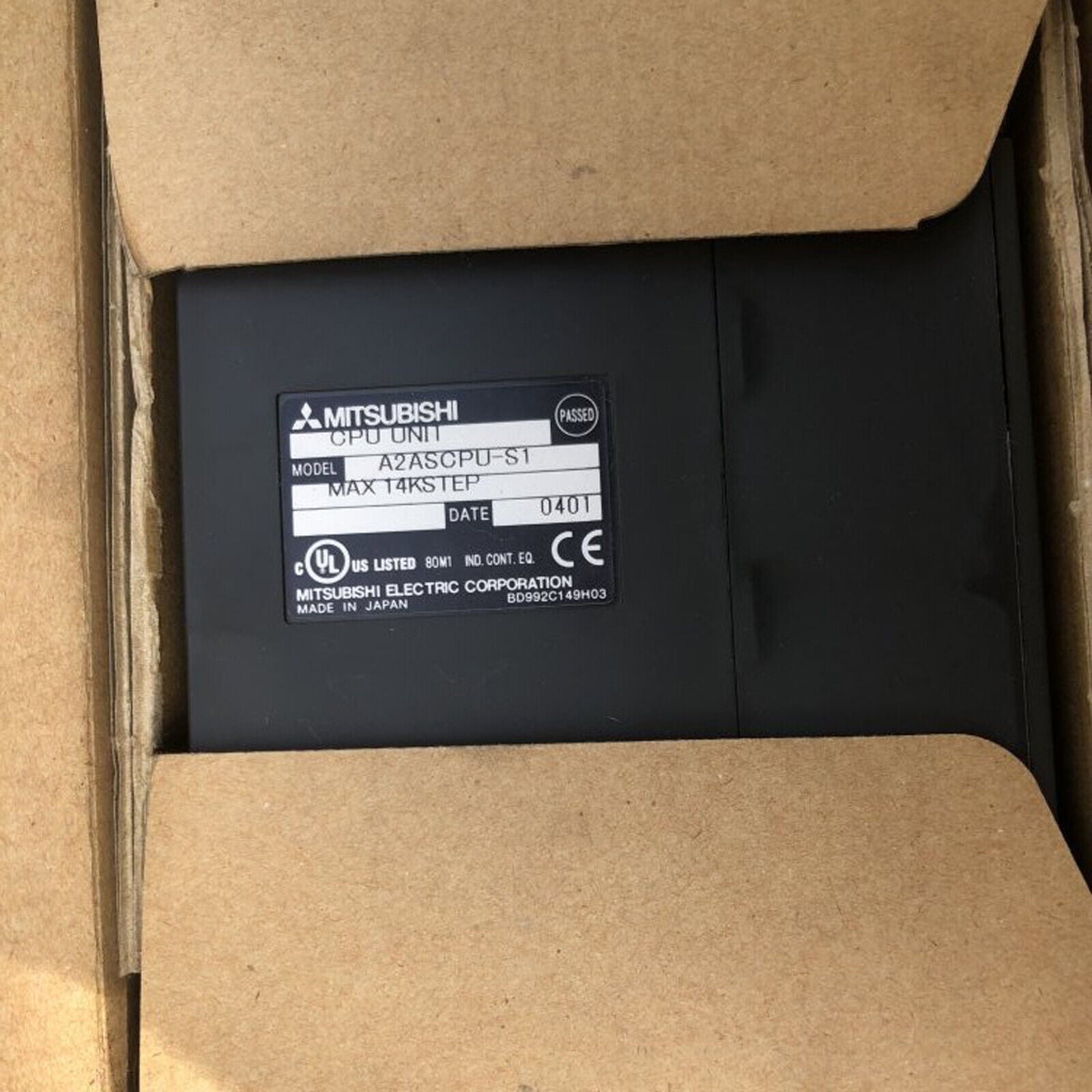 Mitsubishi A2ASCPU-S1 CPU Unit PLC module, new in box