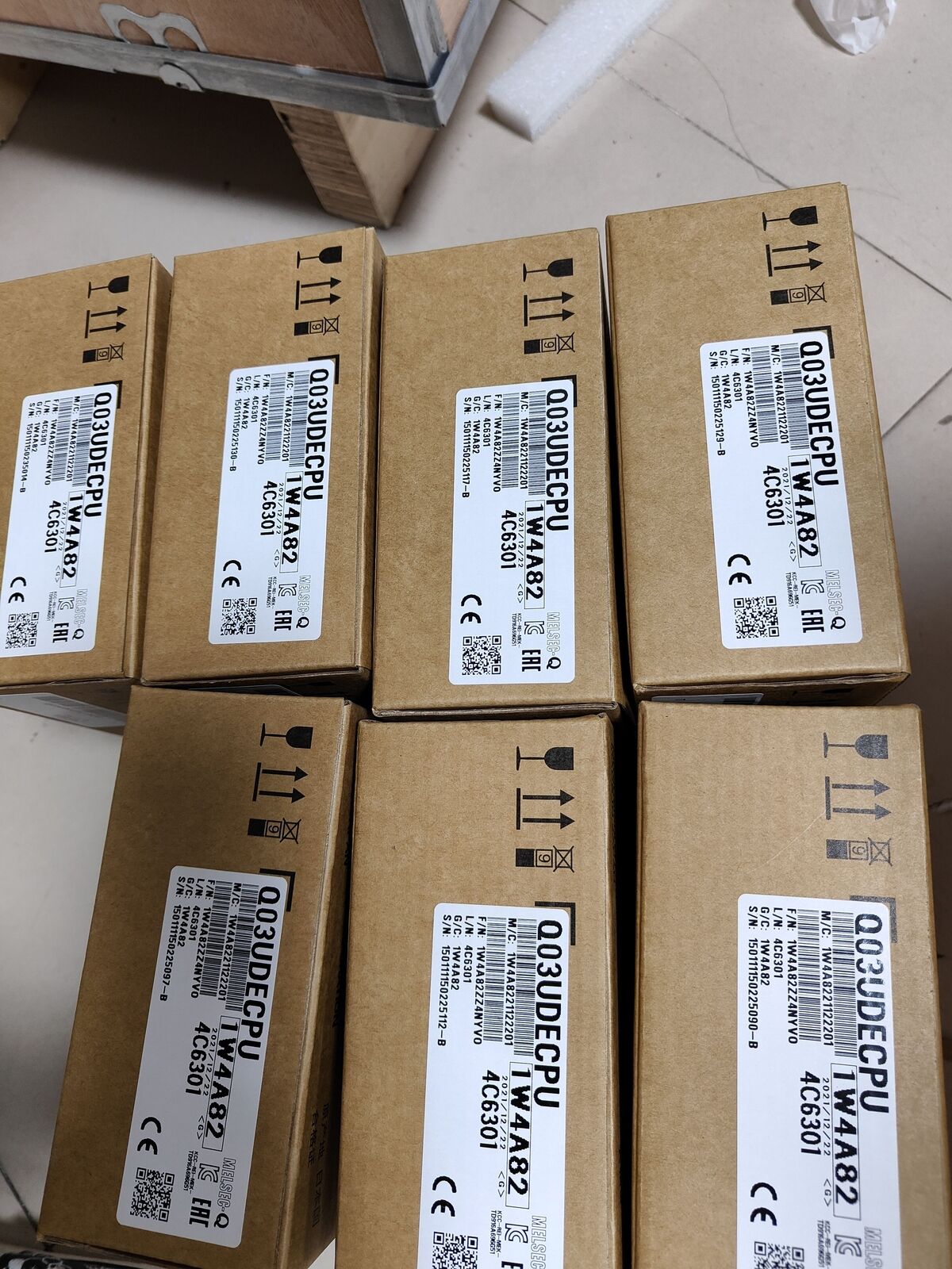 Mitsubishi Q03UDECPU MELSEC-Q CPU Unit Module Boxes, Industrial Automation Parts