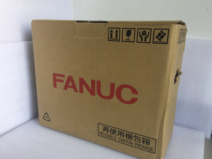 FANUC Servo Drive product box, new in box. Reusable carton package.