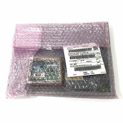 FANUC A02B-0281-C126#TBE Key Board wrapped in protective packaging, with product details from Beijing-Fanuc Mechatronics.