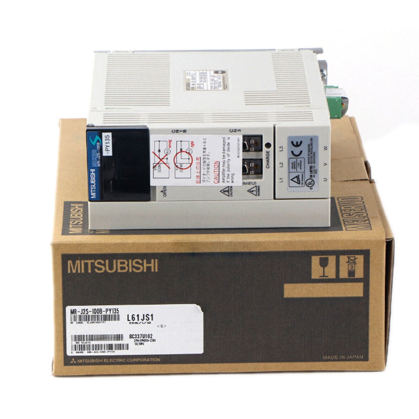 Servo Driver | Mitsubishi | MR-J2S-100B-PY135 AC SERVO DRIVER
