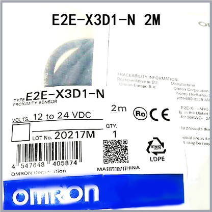 Sensor | Omron | One Brand New E2E-X3D1-N E2EX3D1N Photoelectric Switch Sensor In Box
