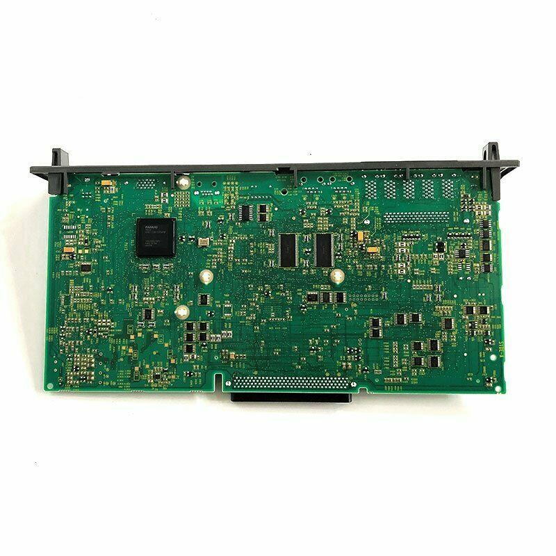 FANUC A16B-3200-0780 PLC board, a green circuit board with integrated components, essential for FANUC robot control.