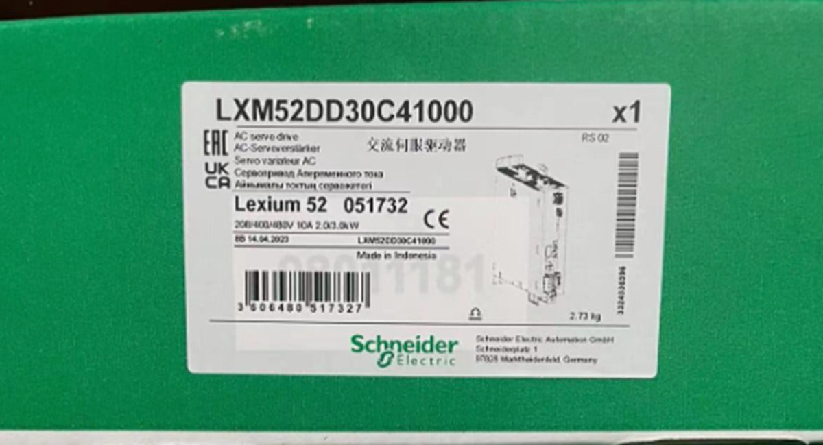 Schneider Electric LXM52DD30C41000 servo drive, new industrial automation part