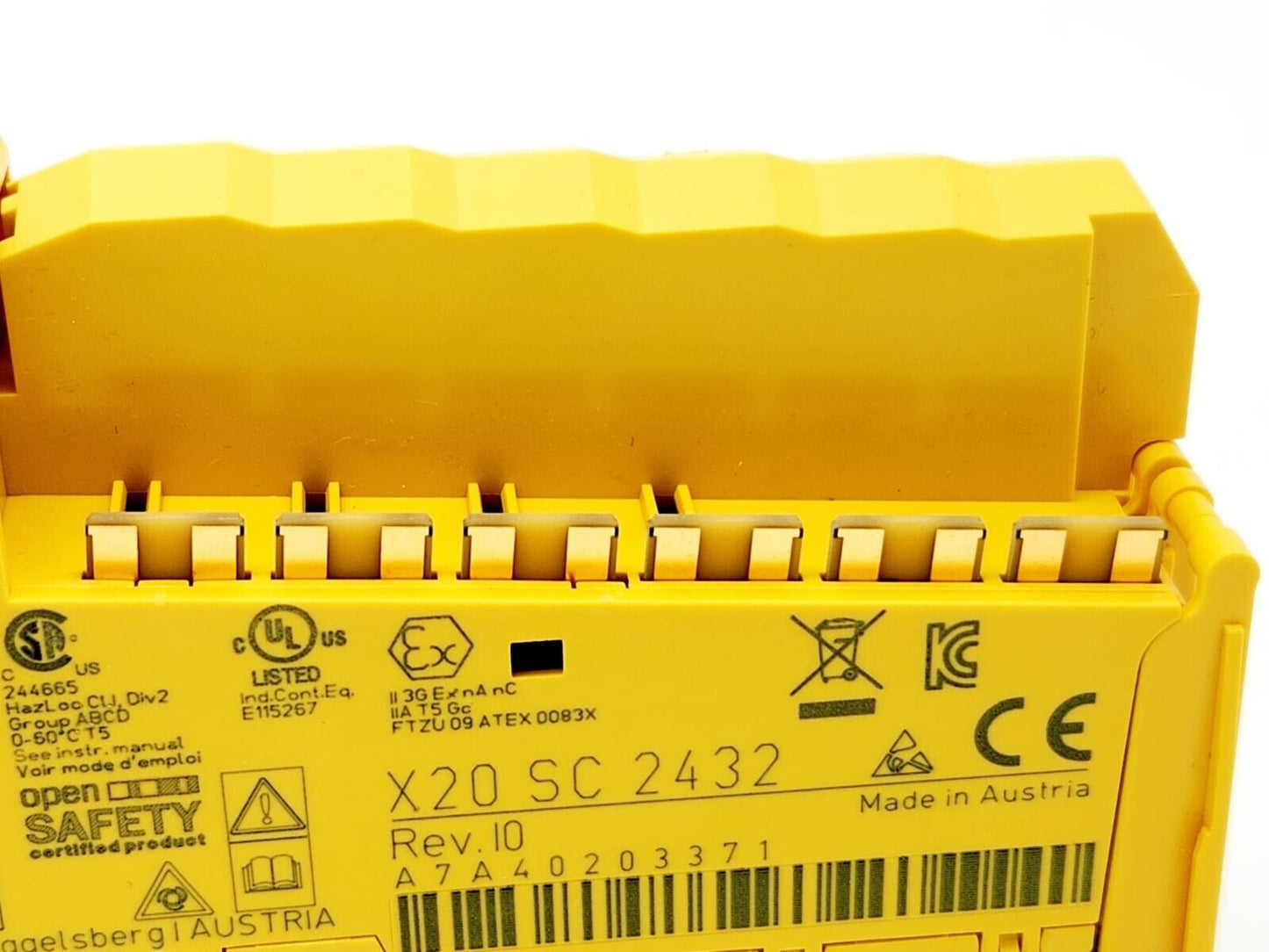 I/O Module | B&R | X20SC2432 2 Safe Digital Inputs Type A 2 Pulse Outputs 24VDC 0xA7A4