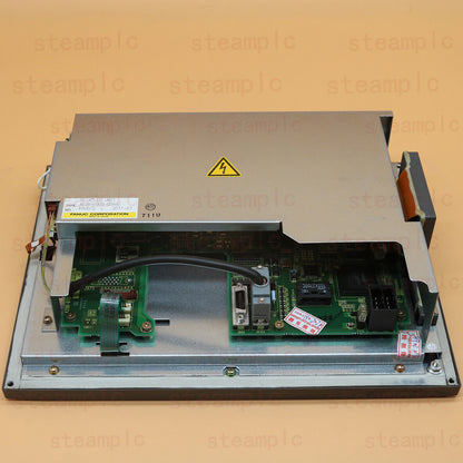 FANUC A02B-0303-C084 screen display unit, industrial automation part with electronic components visible.