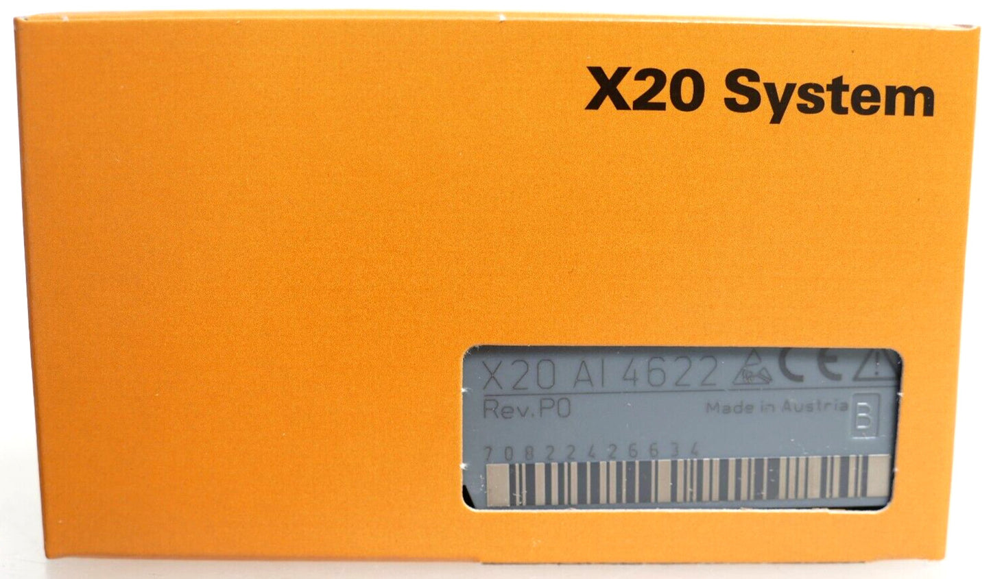 B&R X20 System X20AI4622 Analog Input Module Box - Rev. P0, Made in Austria